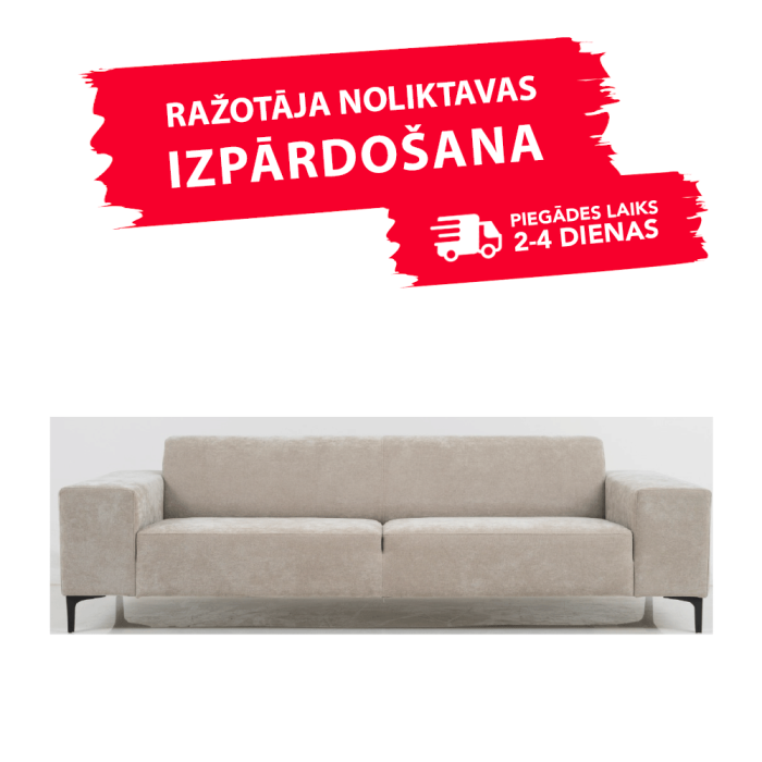 Sofa VIVA (Tryvietis) (Gamintojo sandėlis) Sofa VIVA (Tryvietis) (Gamintojo sandėlis)